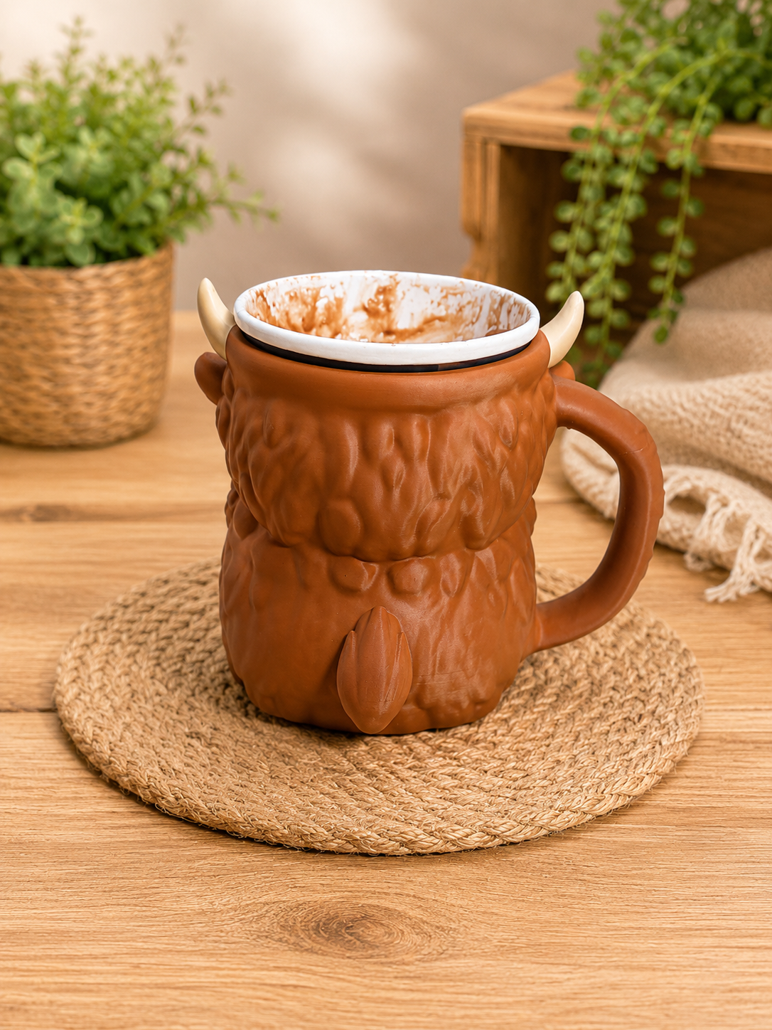 Highland Cow Icecream Holder