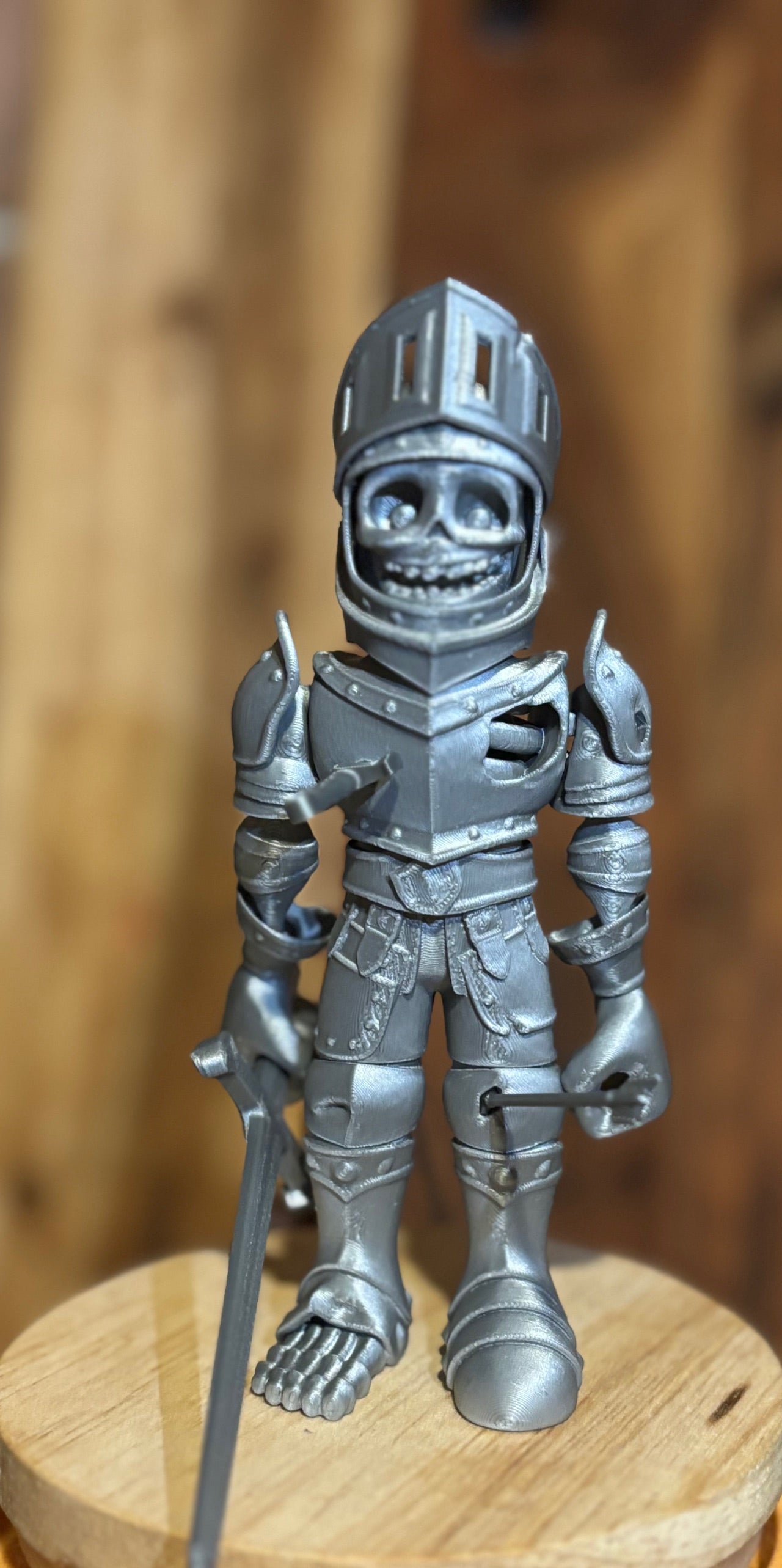 Skeleton Knight Silver