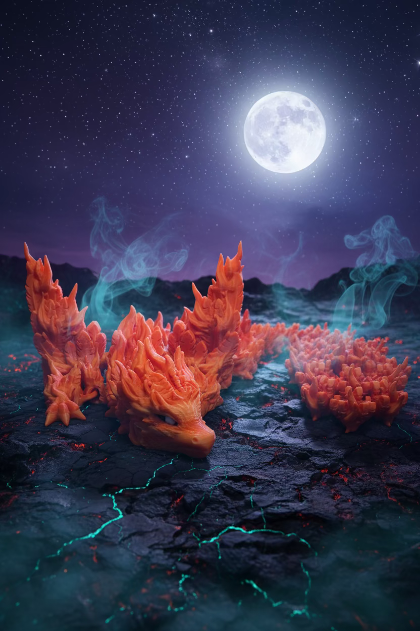 Phoenix Dragon Large