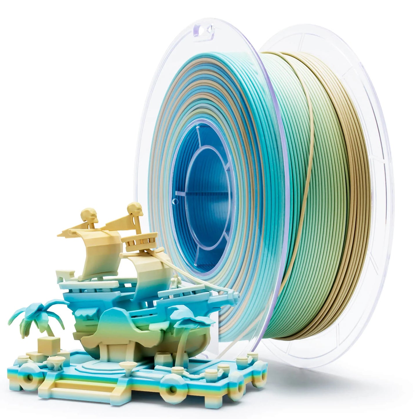 Ziro Gradient Fast Matte PLA Filament Beach 1KG