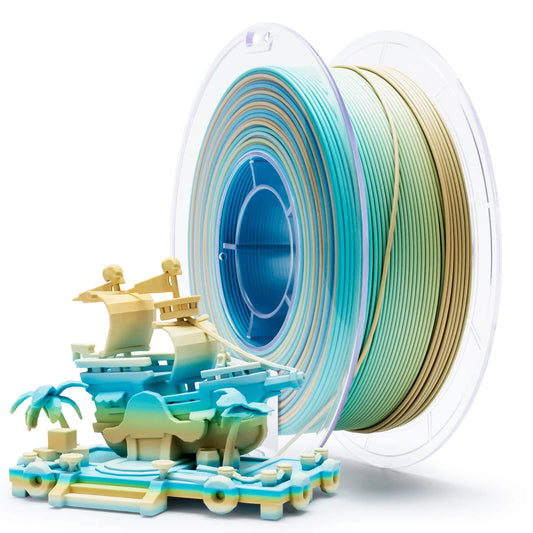 Ziro Gradient Fast Matte PLA Filament Beach 1KG