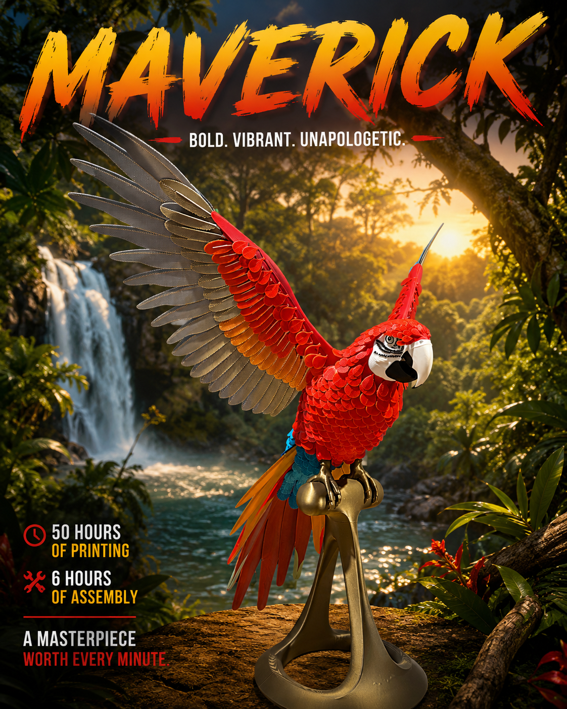 Maverick the Macaw