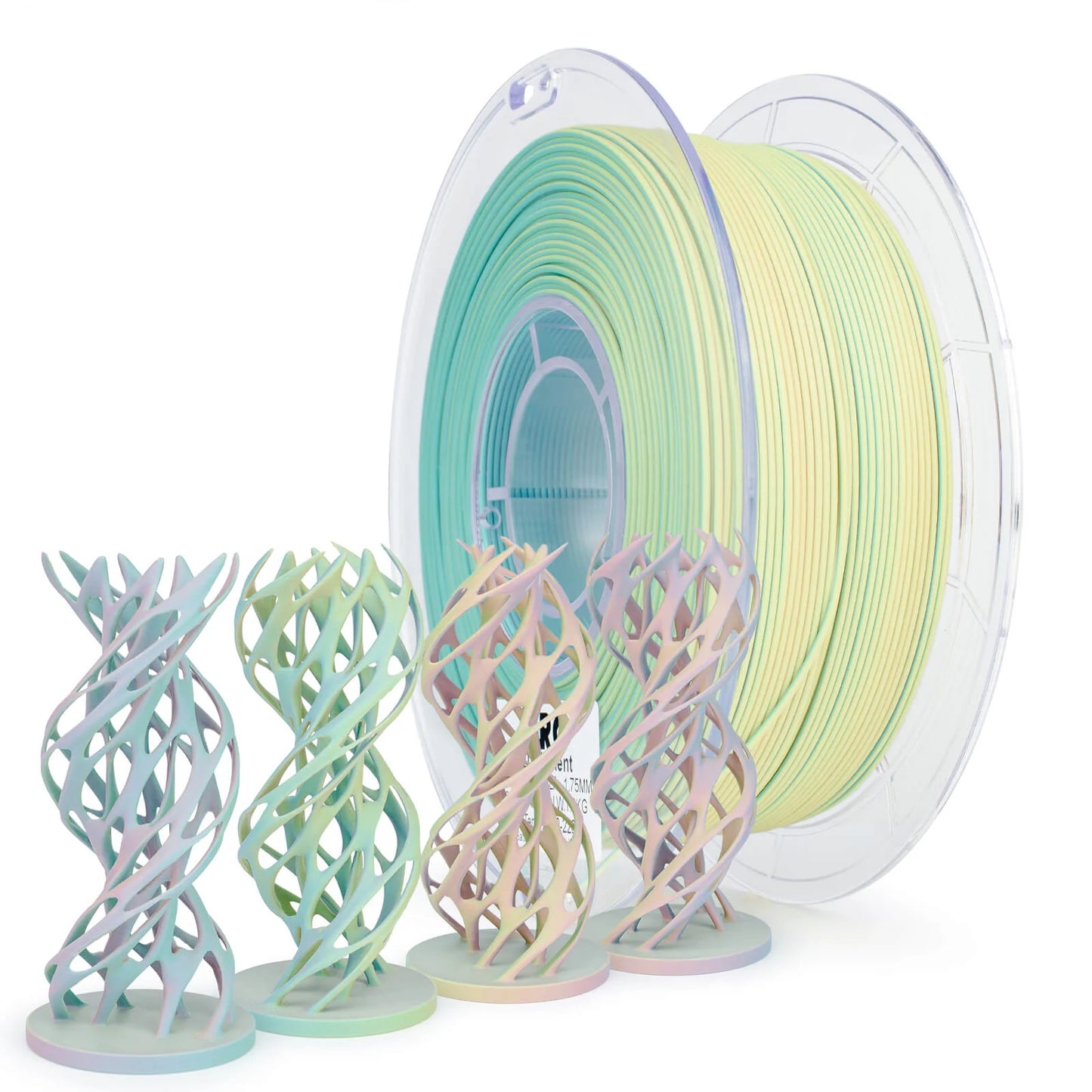 Ziro Tri Colour Matte Filament Colourful Mist 1KG