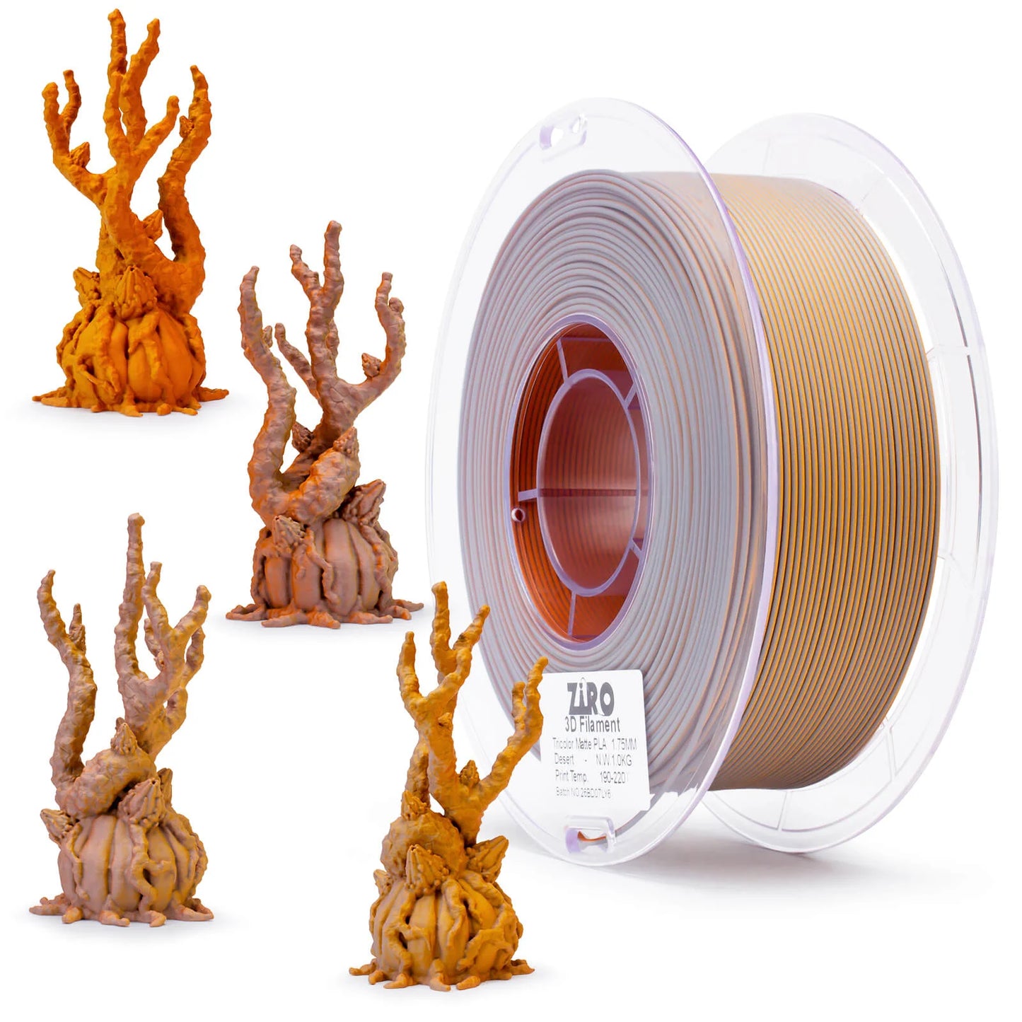 Ziro Tri Colour Matte Filament Desert 1KG