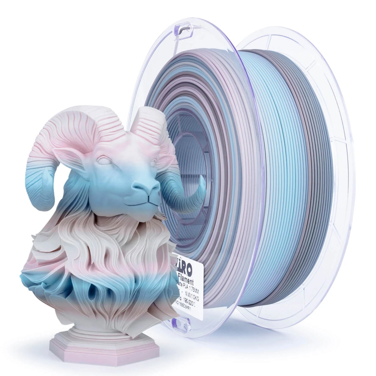 Ziro Gradient Fast Matte PLA Filament Drift Feather 1KG