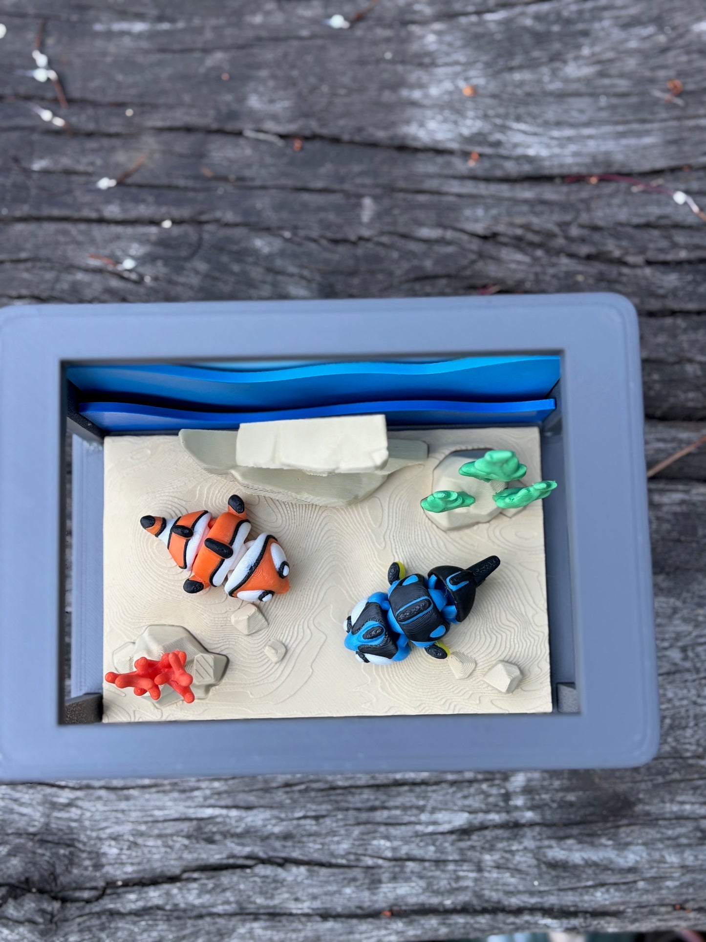 Fish Tank with 2 Fish