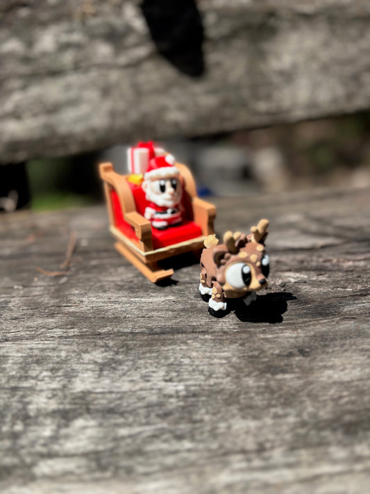 Santa' Sleigh Set