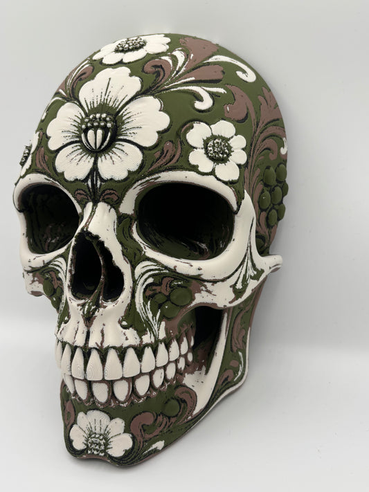 Floral Sugar Skull