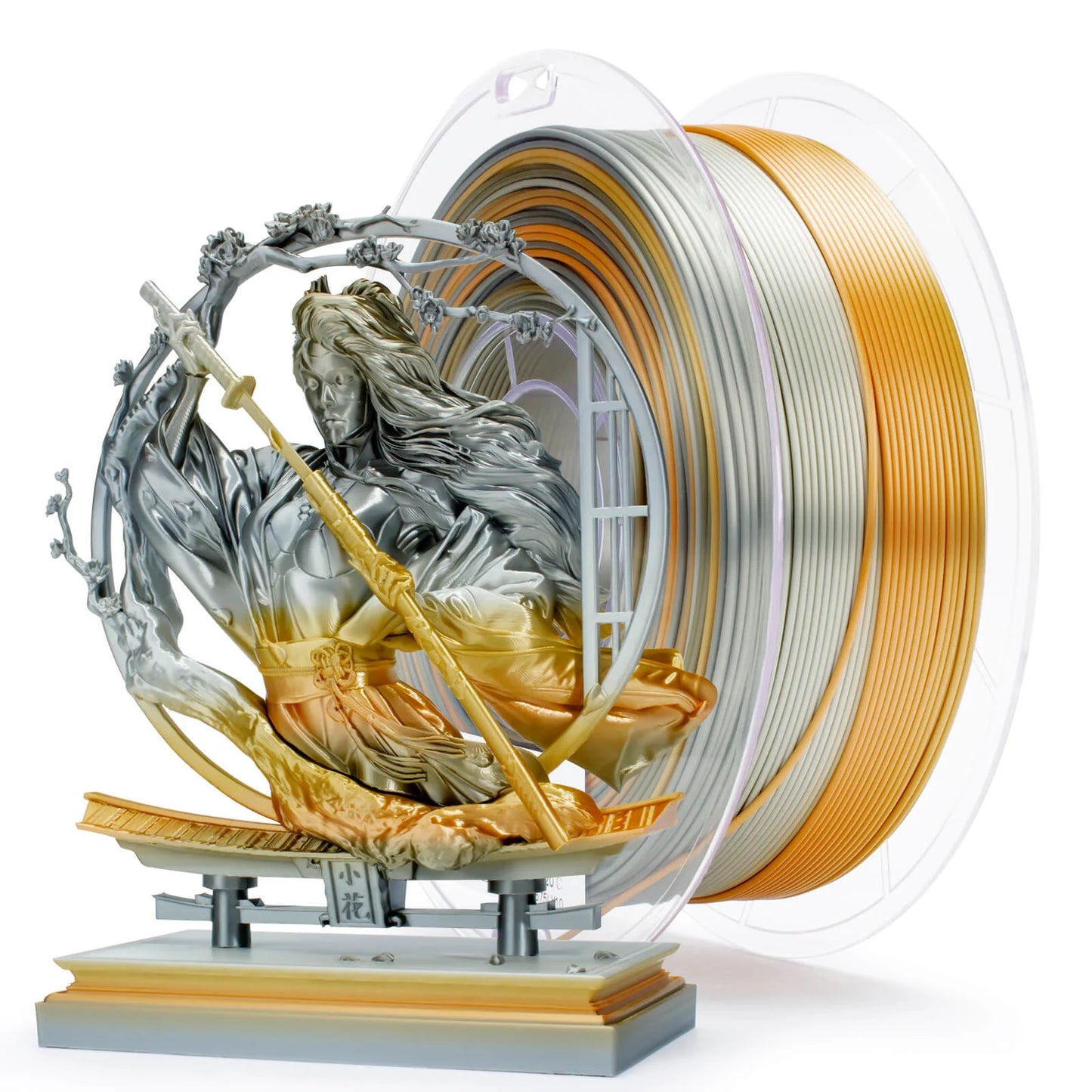 Ziro Gradient Silk Fast PLA Filament Metallic Fusion 1KG