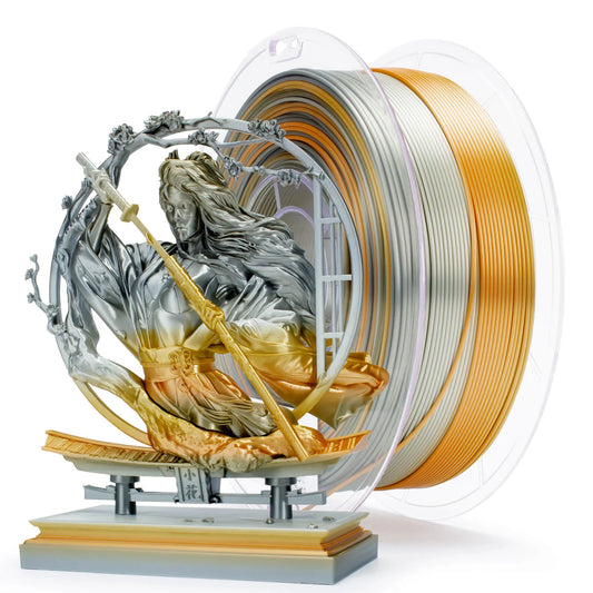 Ziro Gradient Silk Fast PLA Filament Metallic Fusion 1KG