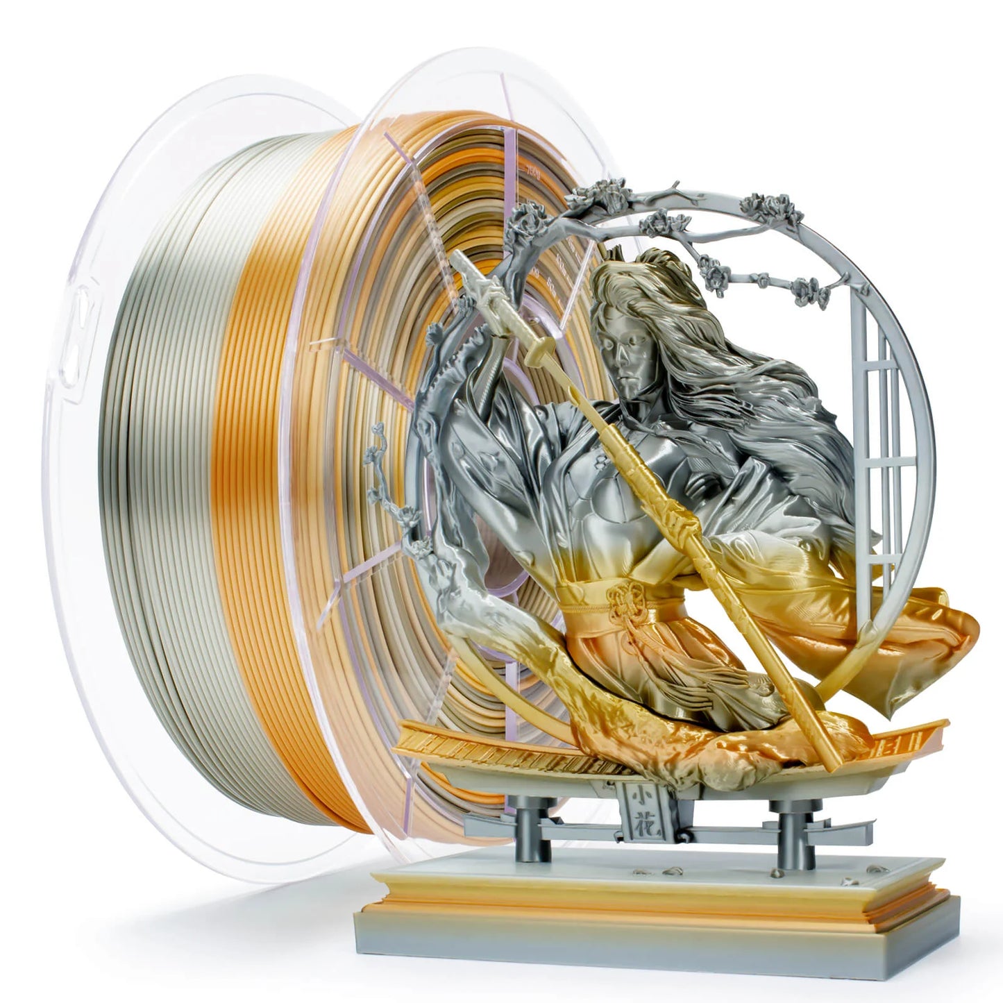 Ziro Gradient Silk Fast PLA Filament Metallic Fusion 1KG