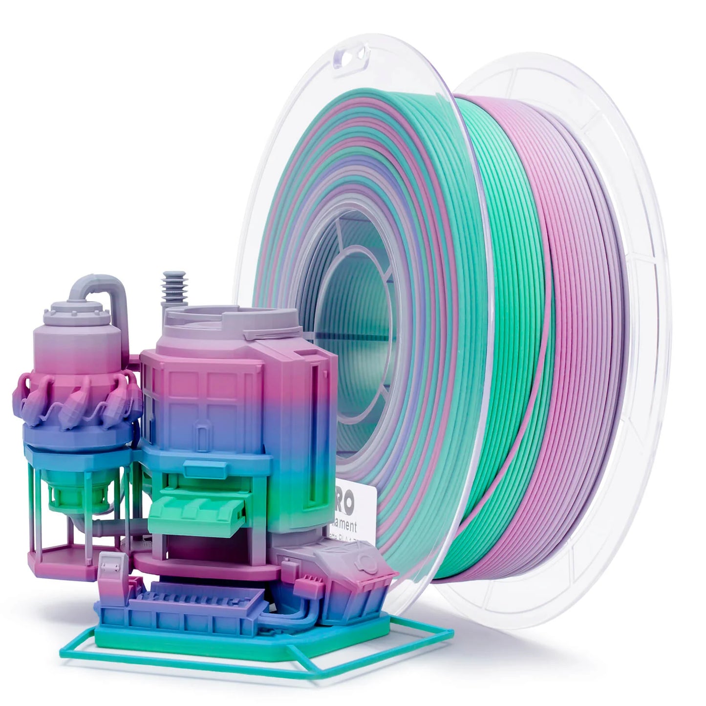 Ziro Gradient Fast Matte PLA Filament Northern Lights 1KG