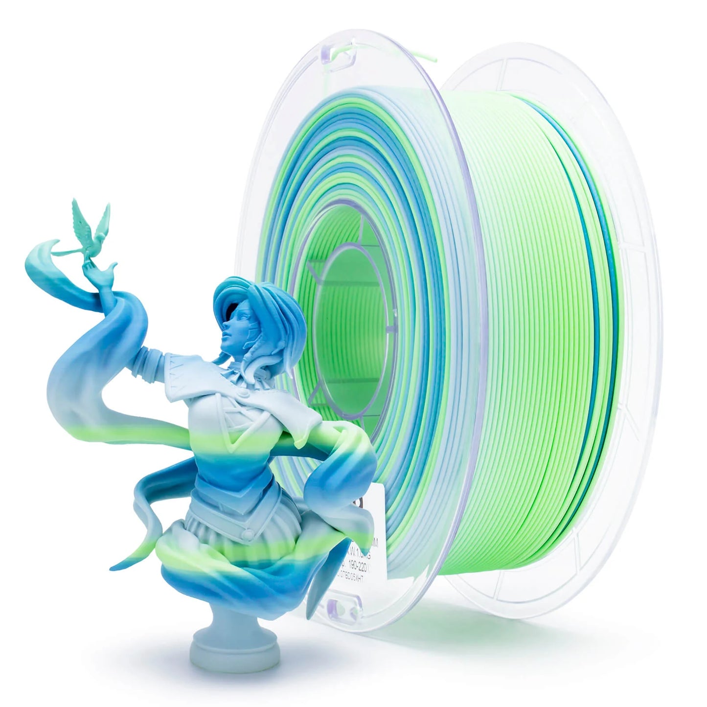Ziro Gradient Fast Matte PLA Filament Ocean 1KG