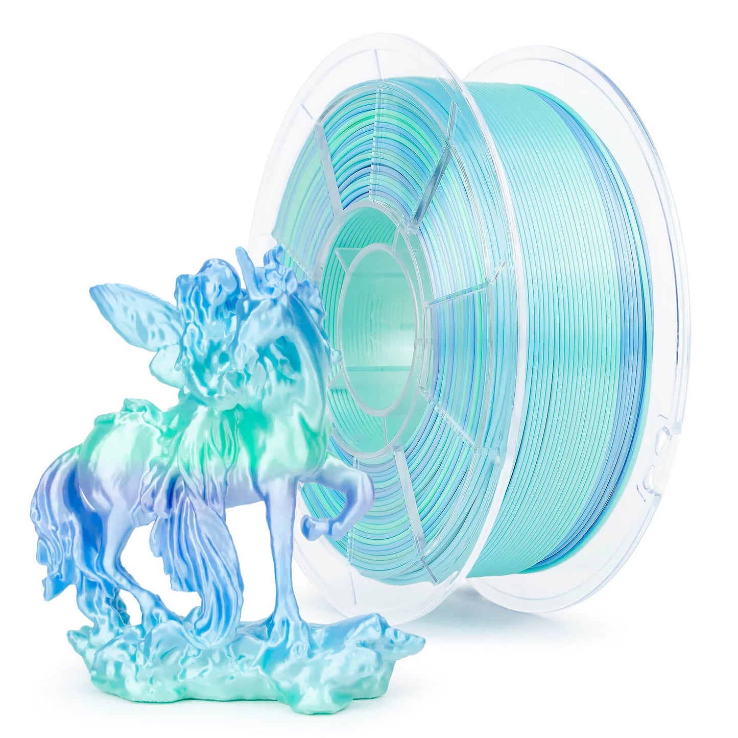 Ziro Gradient Silk Fast PLA Filament Pure 1KG