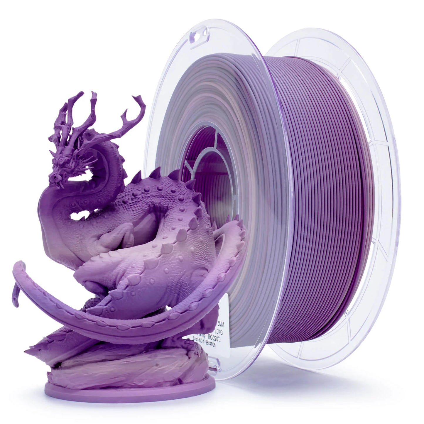 Ziro Gradient Fast Matte PLA Filament Purple Veil 1KG