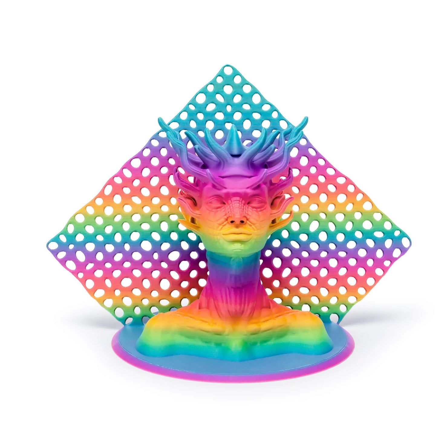 Ziro Gradient Fast Matte PLA Filament Rainbow Blaze 1KG