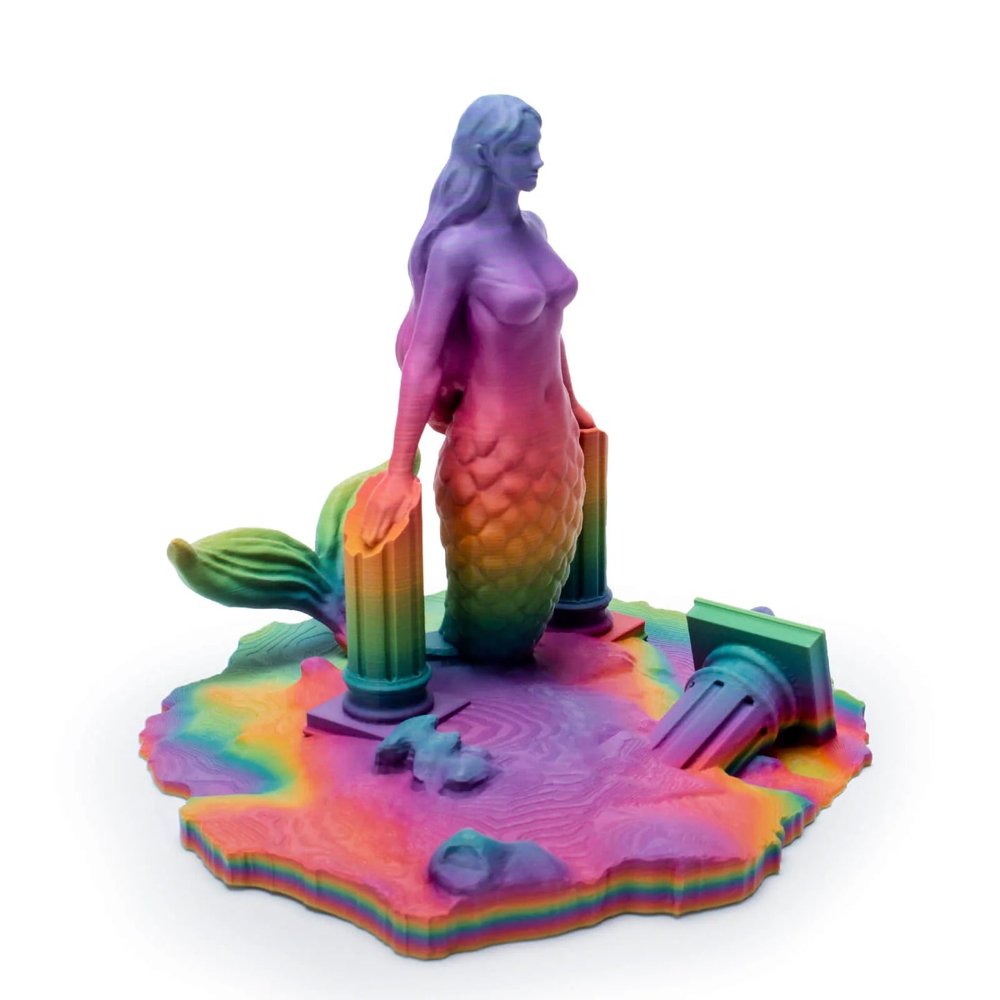 Ziro Gradient Fast Matte PLA Filament Rainbow Blaze 1KG