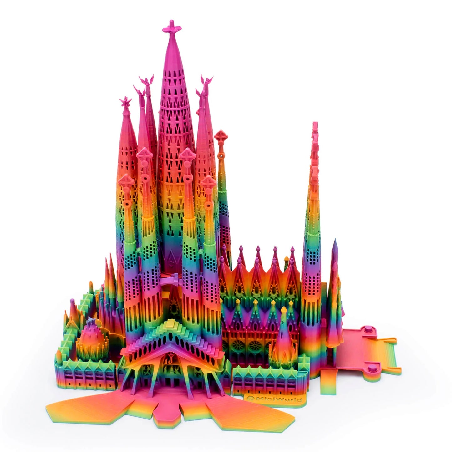 Ziro Gradient Fast Matte PLA Filament Rainbow Blaze 1KG