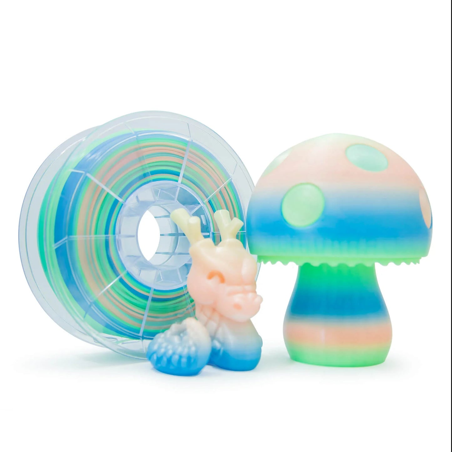 Ziro Rainbow Glow In The Dark Filament 1KG