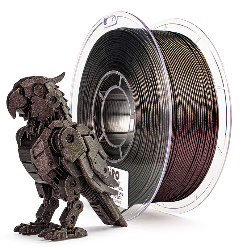 Ziro Chameleon PLA Scarlet Gold 1KG