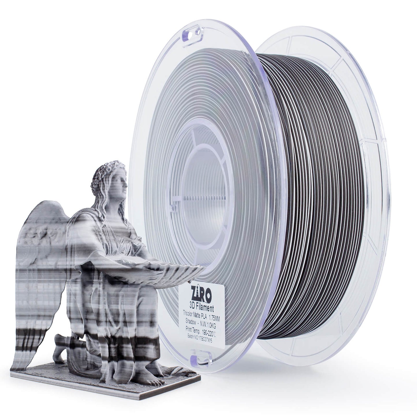 Ziro Tri Colour Matte Filament Shadow 1KG