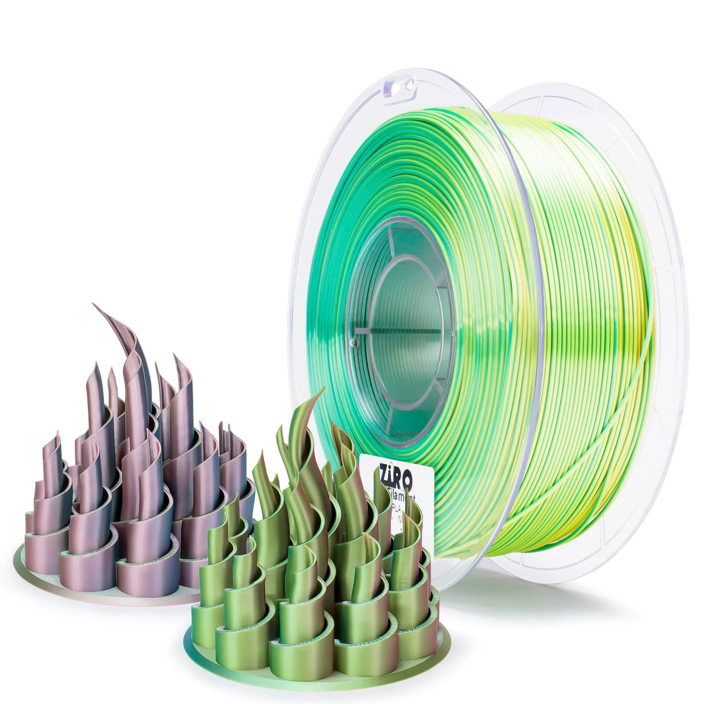 Ziro Tri Colour Silk Fast PLA Filament Shimmer 1KG
