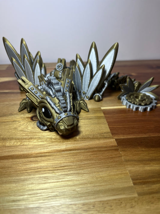 Steampunk Dragon Baby