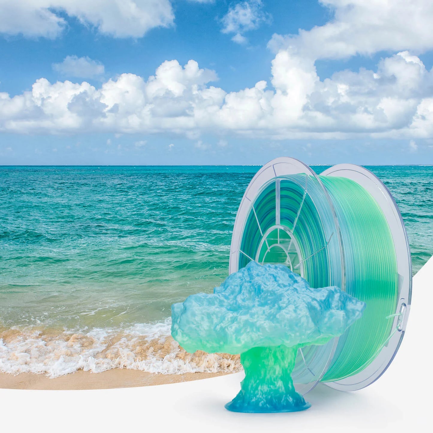 Ziro Translucent PLA Filament Summer 1KG