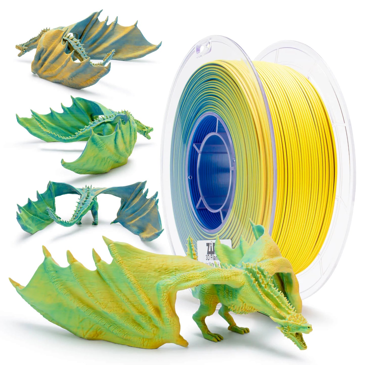 Ziro Tri Colour Matte Filament Sunbeam Forest 1KG