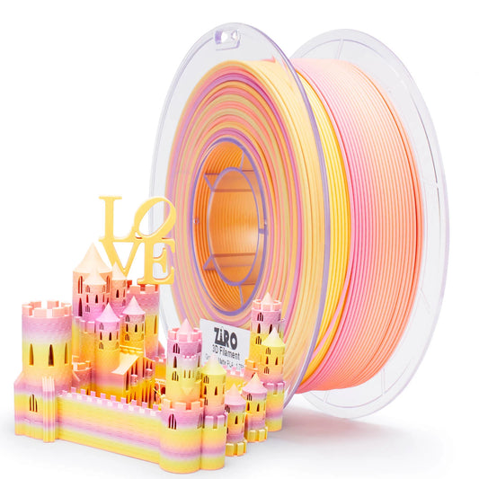 Ziro Gradient Fast Matte PLA Filament Sunlit Petal 1KG