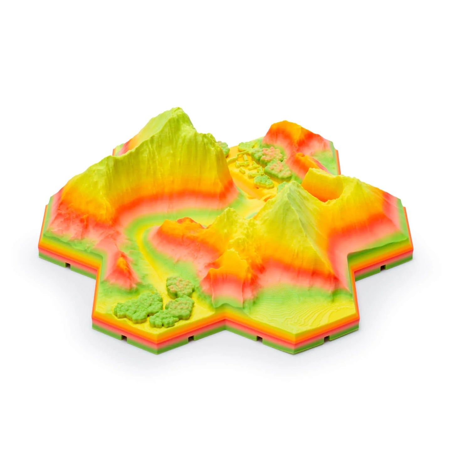 Ziro Gradient Fast Matte PLA Filament Tropical 1KG